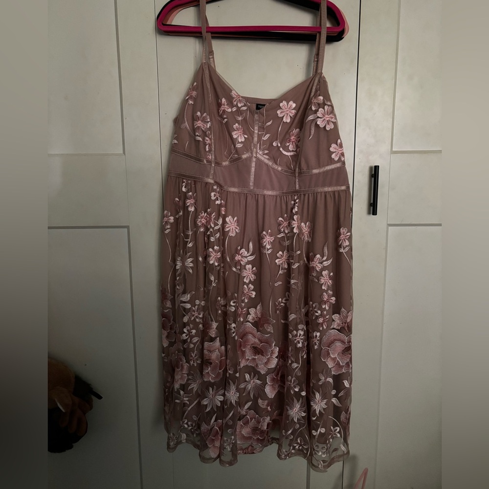 NWT Size 24 Torrid Blush Dress